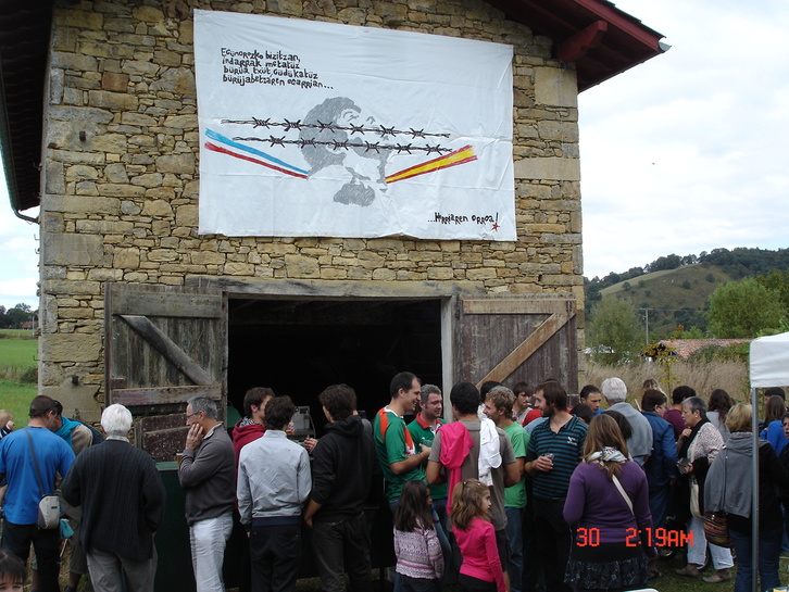 Didier Aguerre gaur xiberoko botzan