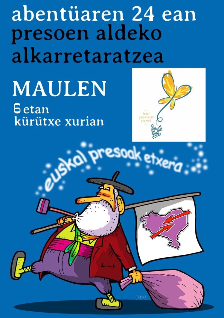 Egüberriz ere euskal presuneen süstengüa hor da