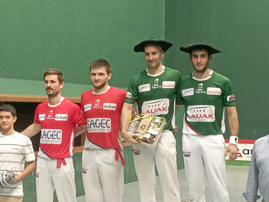 Ospital Lambert Garindaineko txapeldünak!!