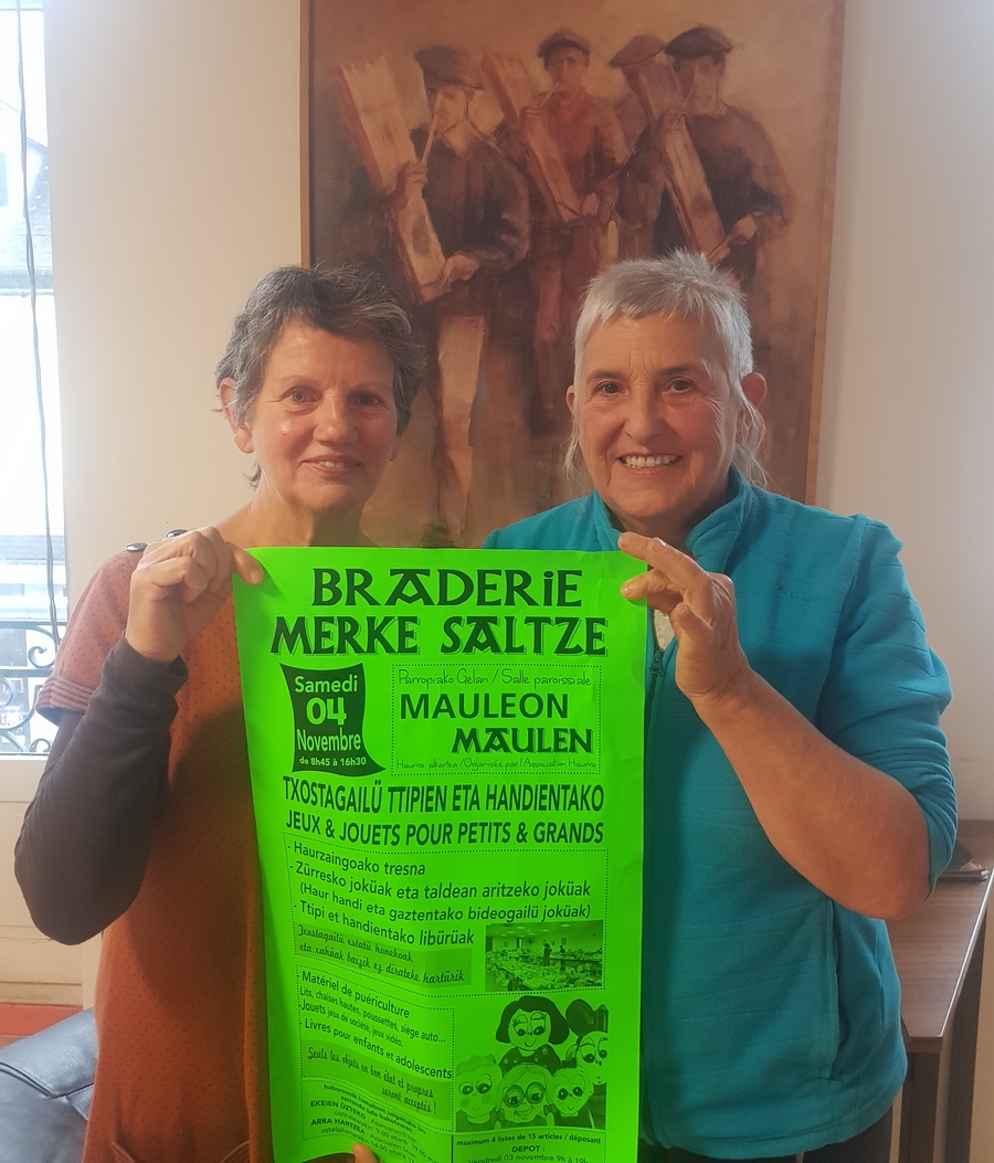 Haur eta ñeñentako merke saltzea bihar!