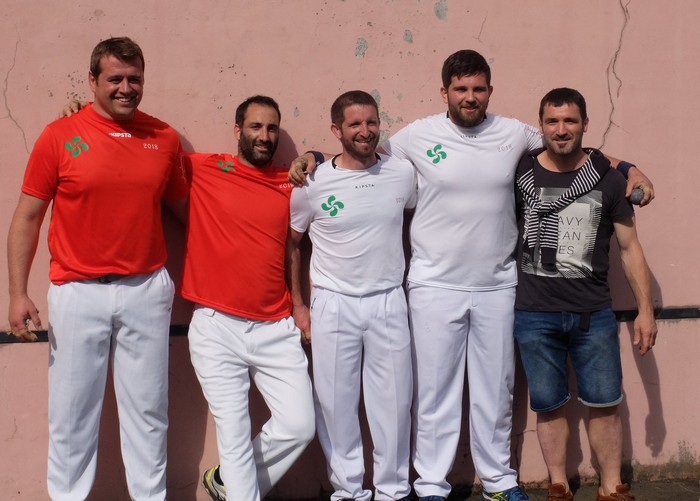 Pelota partida ejerrak baziren
