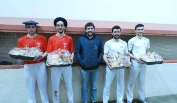 Urdiñarbeko esku hüska txapelketa ürrentürik