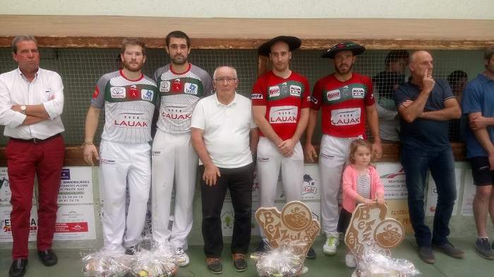 Larralde eta Lambert nausi Larrainen